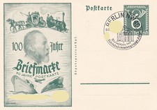 DR Privatpostkarte PP 149 D 1-01 - Jubiläum Briefmarken - TOP!