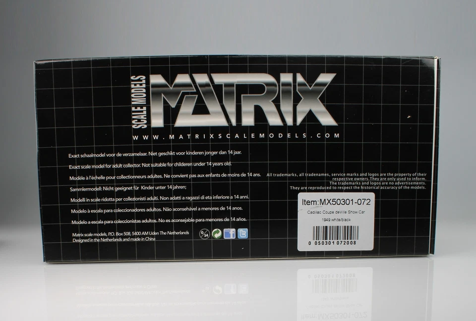 Cadillac Coupe de Ville Concept 1949 (usado) modelos a escala 1:43 Matrix MX5030 Foto 4 de 4