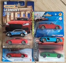 Modellautoset " Audi.Germany "  Matchbox,Hot Wheels 1:60; Majorette,Maisto 1:64.
