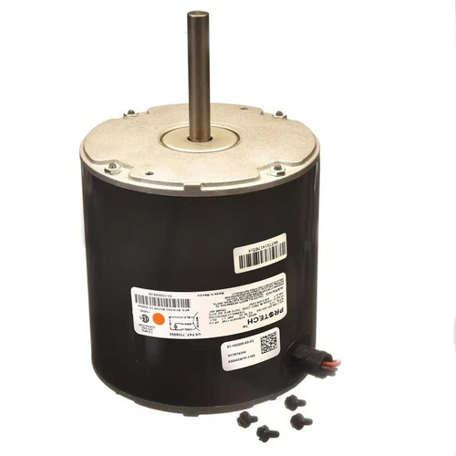Rheem Condenser Motor - 1/3 HP, 1 Phase, 1 Speed, 208/220/230V, 1075 RPM -