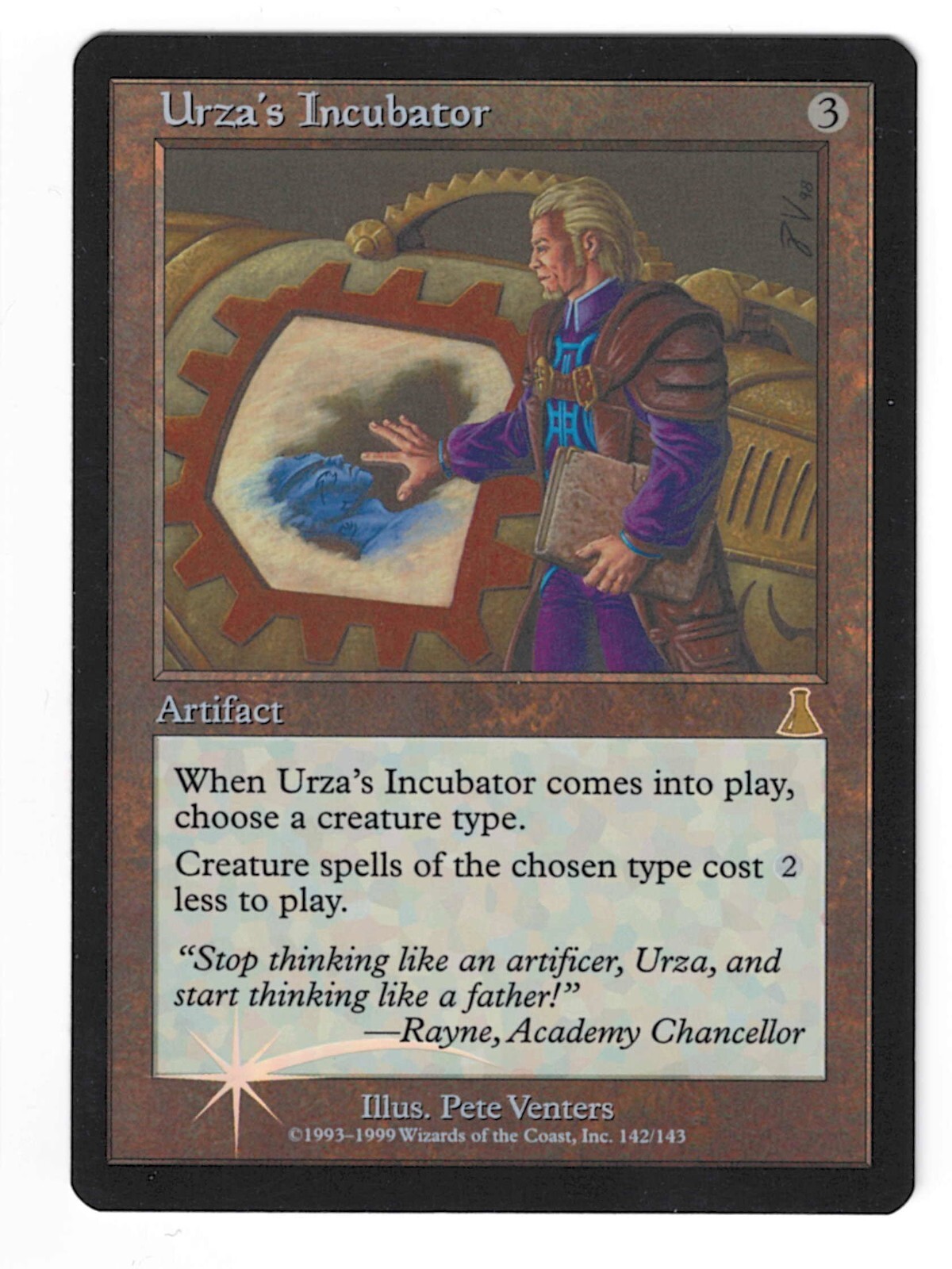 1x Urza’s Incubator Foil Urza’s Destiny MTG NM