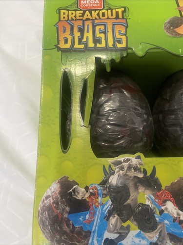 Mega Construx Breakout Beasts Slime ¡Sorpresa! Exclusivo Pack de 3 Set Caja Verde - Imagen 8 de 8
