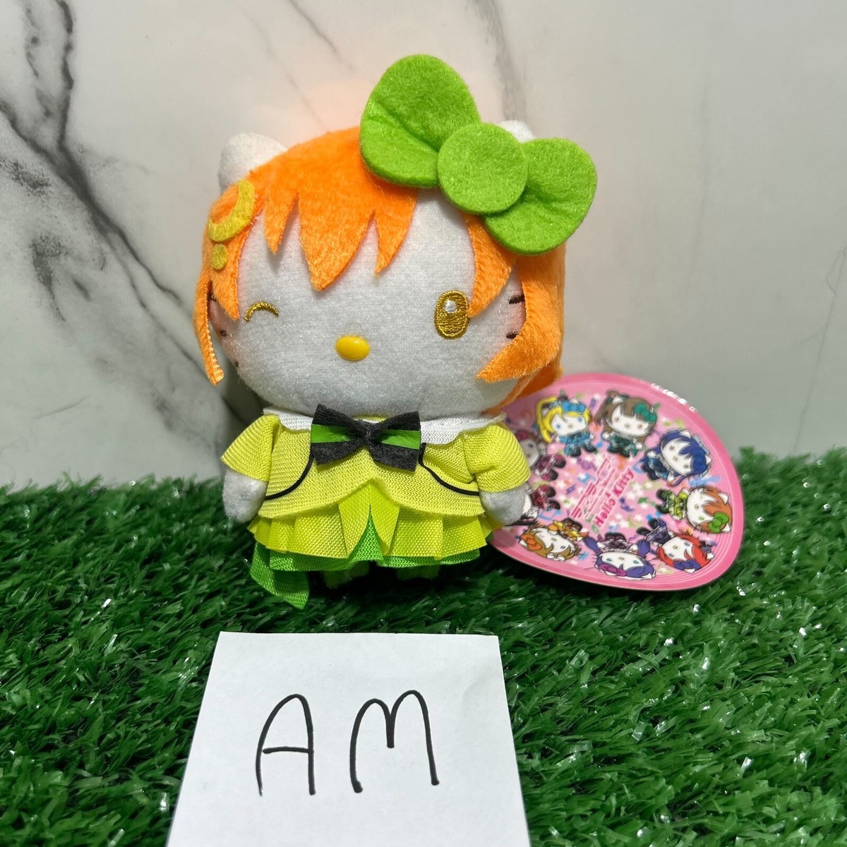Love Live! X Hello Kitty Rin Hoshizora Sanrio 2015 Plush Keychain