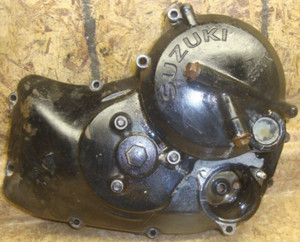 1992 92 Suzuki ATV Quad Runner LTF250 250 LTF LT250 Engine Clutch Cover Panel N2