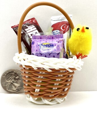 Easter Is Coming Get Your Mini Brands Candy With Miniature Basket & Baby Chick