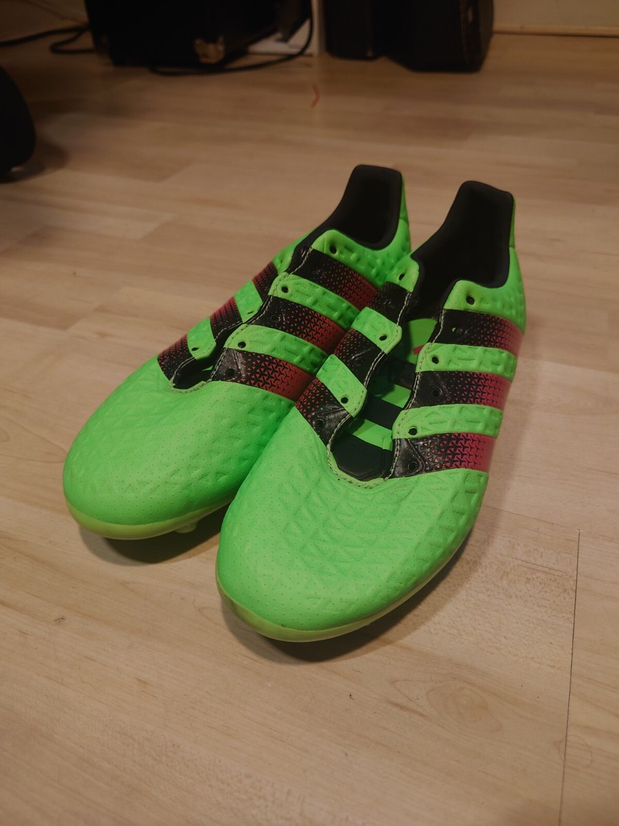 Adidas Predator 16.3 football boots size UK 4 Solar Green | eBay UK