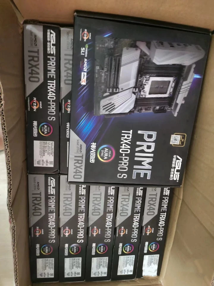 1PCS ASUS PRIME TRX40-PRO S Socket sTRX4 DDR4 3×M.2 8×SATA III ATX Motherboard - Image 3 of 3