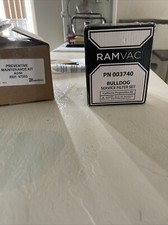 Ramvac Bulldog Pn 003740 Service Filter Kit OEM Part