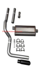 Mandrel Exhaust w/ Large MagnaFlow Muffler Mellow Fits 88-01 Dodge Ram 5.2 5.9