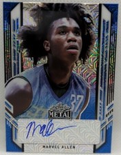 MARVEL ALLEN 2021-22 Leaf Metal RC Prospect AUTO Blue Mojo #/20 Montverde Eagles