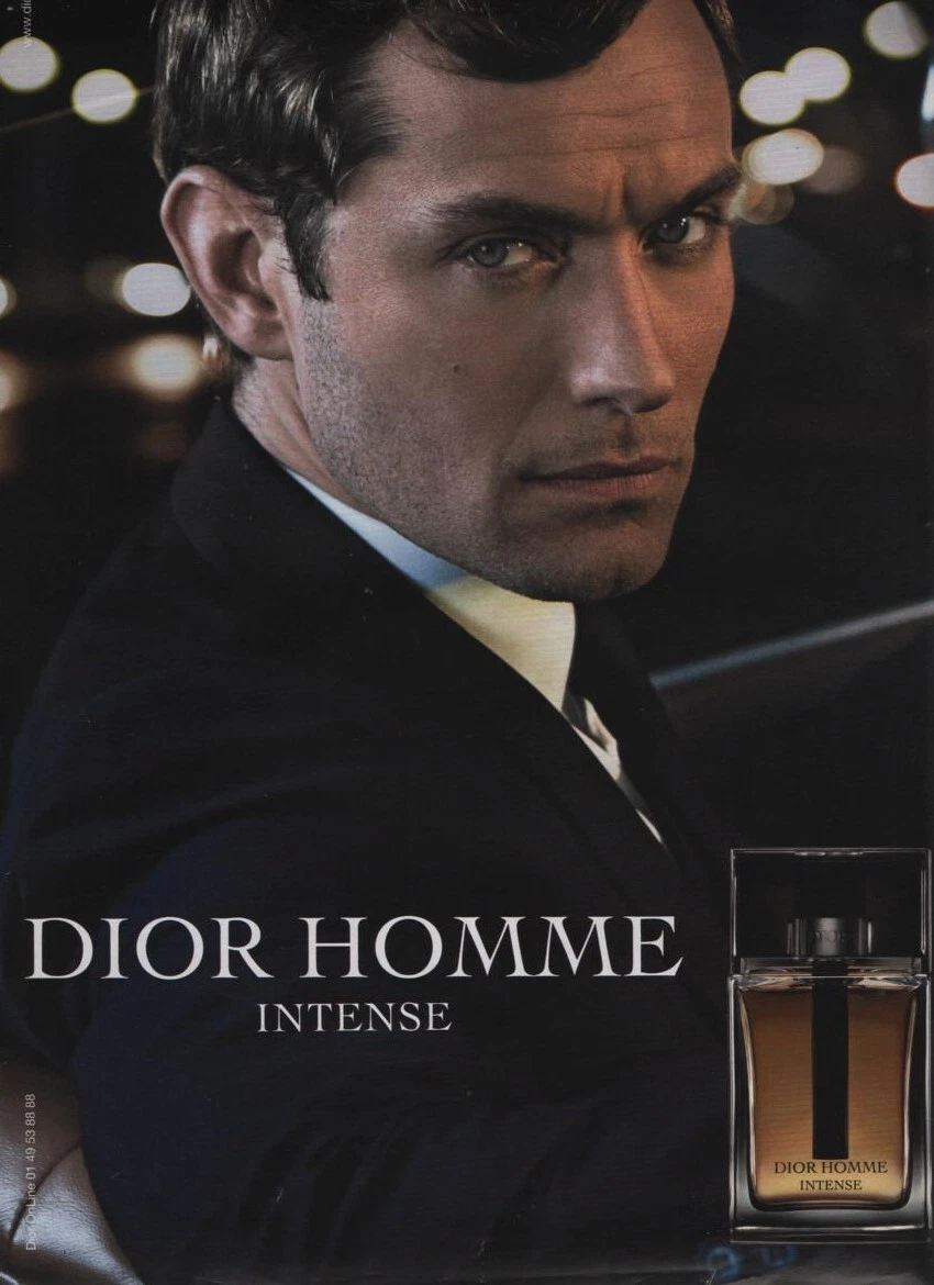 Publicité papier Parfum. Perfume ad. Dior Homme 2011