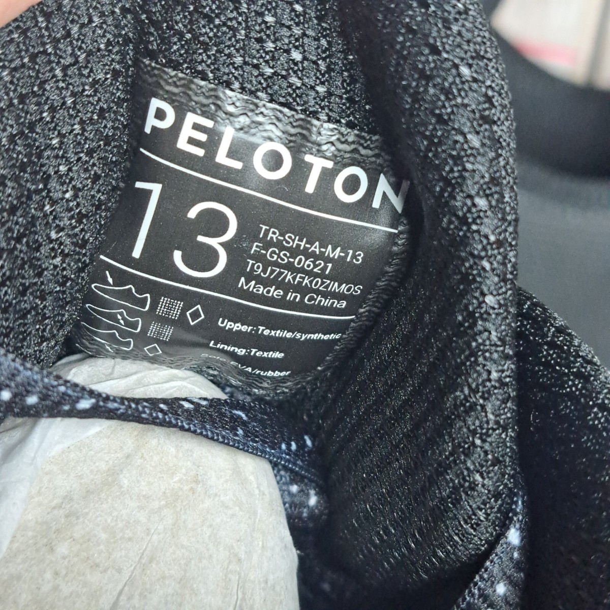 Peloton Exclusive Employee Circuit Runner Slate Black Shoes 