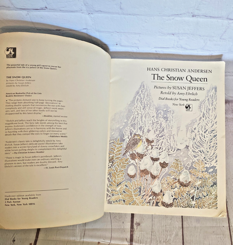 Die Schneekönigin Softcover Buch nacherzählt von Amy Ehrlich & Bilder von Susan Jeffers - Bild 6 von 14