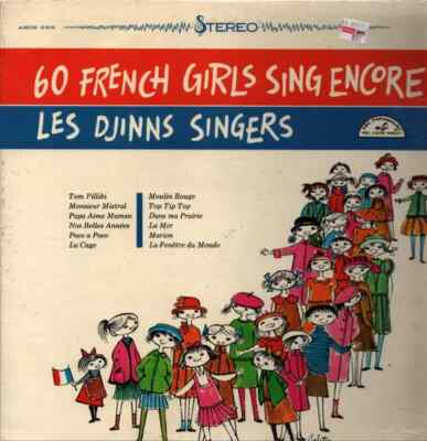 Les Djinns 60 French Girls Sing Encore STILL SEALED ABC Vinyl LP
