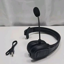 Tecknet TK-HS001 Black Comfort Design Bluetooth Wireless Mono Headset With Mic 