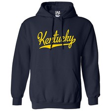 Kentucky Script HOODIE | Hometown Baseball Sports Team Jersey Hooded Sweatshirt