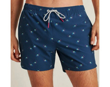 Bonobos Riviera Recycled Swim Trunks Men's Shorts Brontosaurus Printed XL 259071