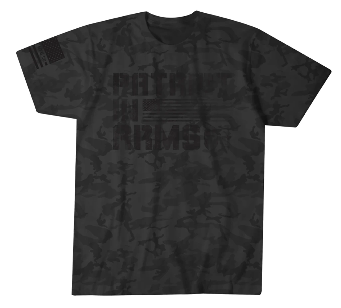 Howitzer Men's Cotton Patriot T-Shirt In Black | Size: 2XL | Buckle - Foto 8