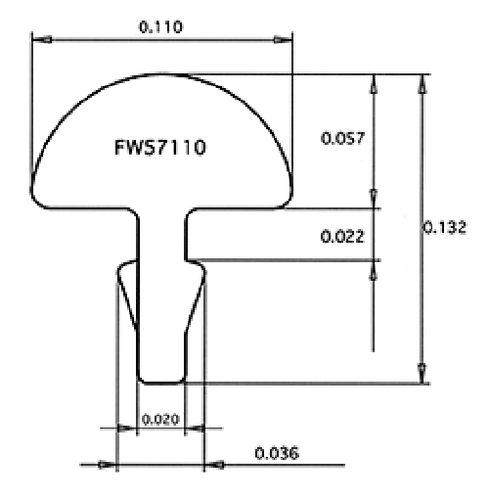 Jescar FW57110-S Stainless Steel Electric Jumbo Fretwire Pre-radiused - Picture 5 of 5
