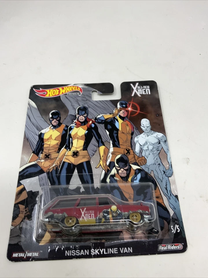 Hot Wheels Premium Series 2019 - X-Men - Nissan Skyline Van Foto 2 de 4