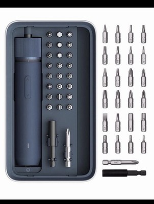 HOTO Electric Cordless 3.6 V Screwdriver Kit 25 Piece Upgraded Bit Set with Case