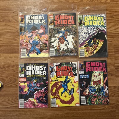Ghost Rider Rides Again #1-2 4-7Marvel Comics 1991 Missing #3