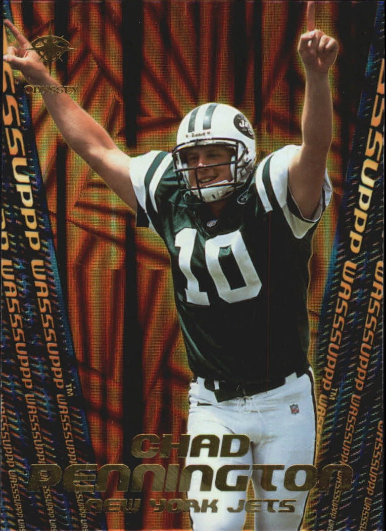 Chad Pennington trading card