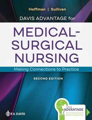 Davis Advantage for Medical-Surgical - Hardcover, by Hoffman PhD RN - Very Good