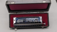 Huang Professional 1248 Harmonica Three Chromatic Octaves in original box