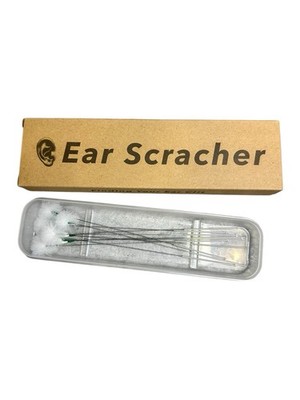 Earwax Cleaner Kits Ear Massage Set Feather Stainless Steel Ear Care Tool 10 Pcs
