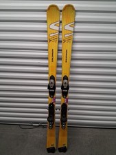 Salomon Scrambler 700 155cm 119-73-107 r=11.9 Demo Skis S712 Adjustable Bindings