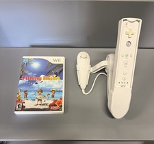 Stazione di pesca (Wii, completa e testata) con canna, telecomando e nunchuck