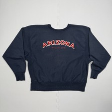 Vintage 2000's Champion Reverse Weave Arizona Wildcats Sweatshirt Men's XL Blue