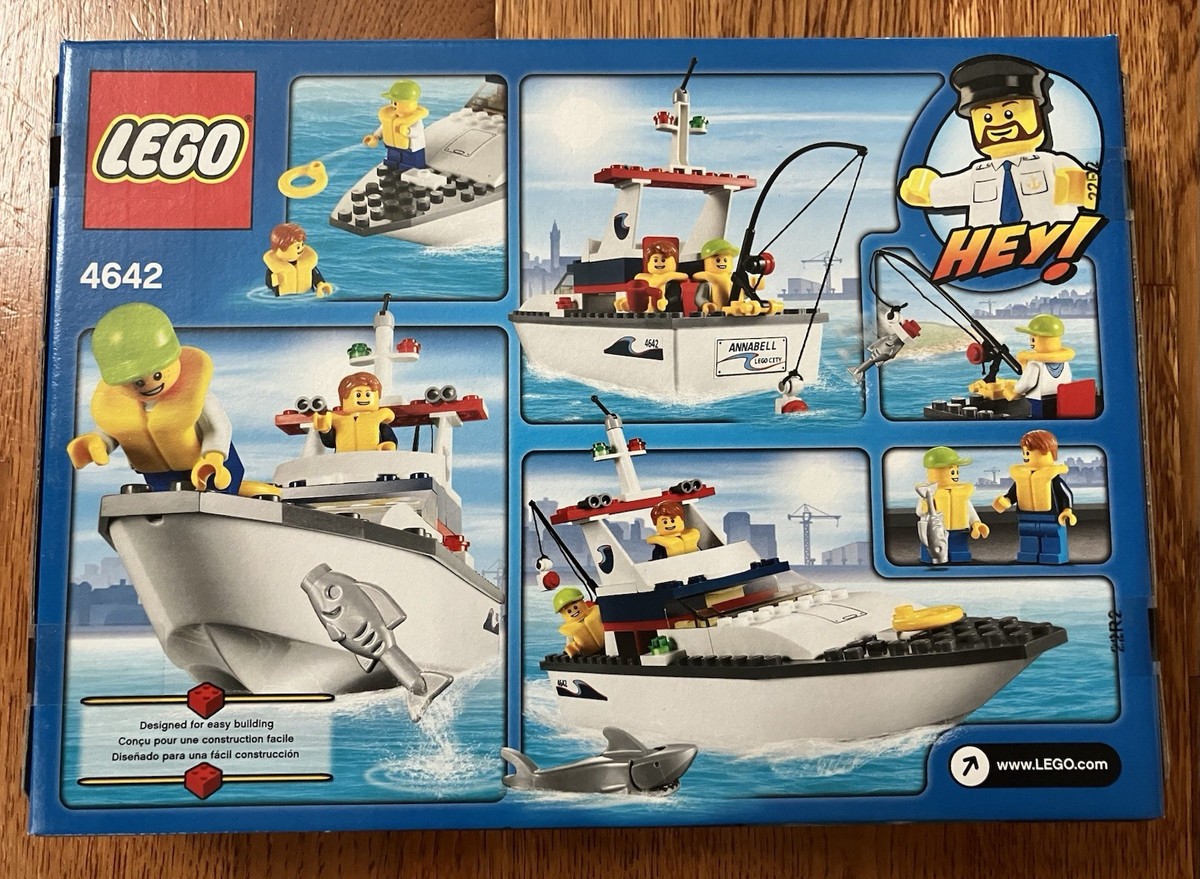 Lego City Fishing Boat Alternative Build LEGO CITY: Fishing Boat