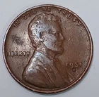 1931 D Lincoln Wheat Penny F Fine JRT 372