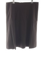 MORE & MORE Faltenrock Damen Rock Gr. DE 38 schwarzbraun Casual-Look