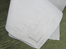 Antikes altes Appenzeller Stickerei Taschentuch Hochzeit Braut ETWAS ALTES R164