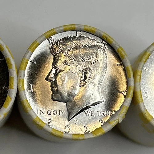 2023 KENNEDY HALF DOLLAR ROLL BU OBW UNCIRCULATED ONE ROLL