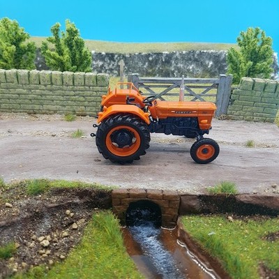 Spur O Maßstab 1:43 0 Modelleisenbahn Vintage Countryside Farm Tractor NEU OVP