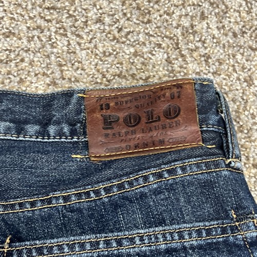 Polo Ralph Lauren Mens Jeans 34x30 Classic Fit Straight Leg Denim (35x28) - Picture 17 of 17