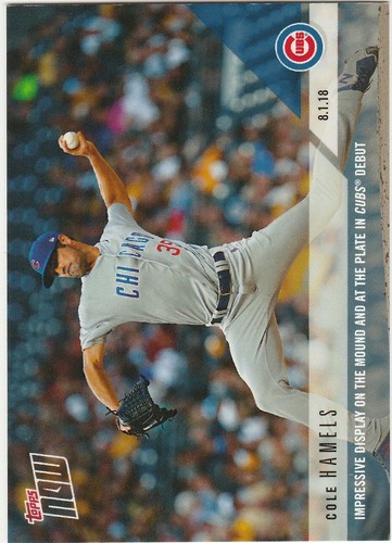 2018 Topps Now 541 Cole Hamels
