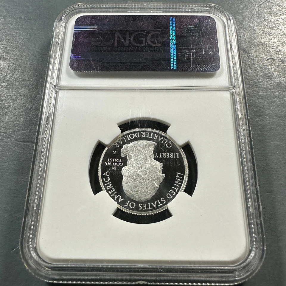 2010-S Mount Hood NP SILVER Quarter, NGC PF70 UCAM (86748) - Image 2 of 2