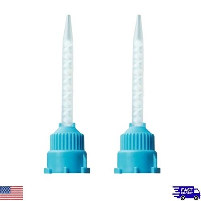 Dental Mixing Tips Type 6 Blue 50/Pk for Structur Premium 2 SC and Provicol C