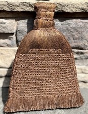 vintage Chinese Palm Fiber Mounting Brush Guo...