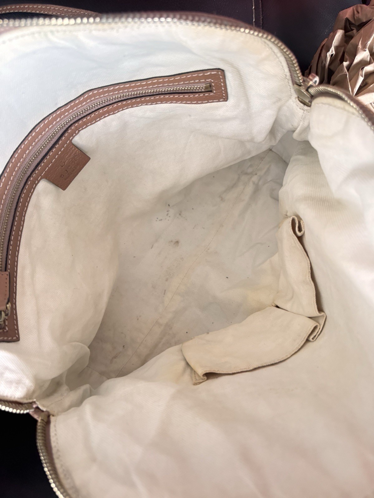 Authentic Gucci Monogram Brown Bree Shoulder Bag … - image 16