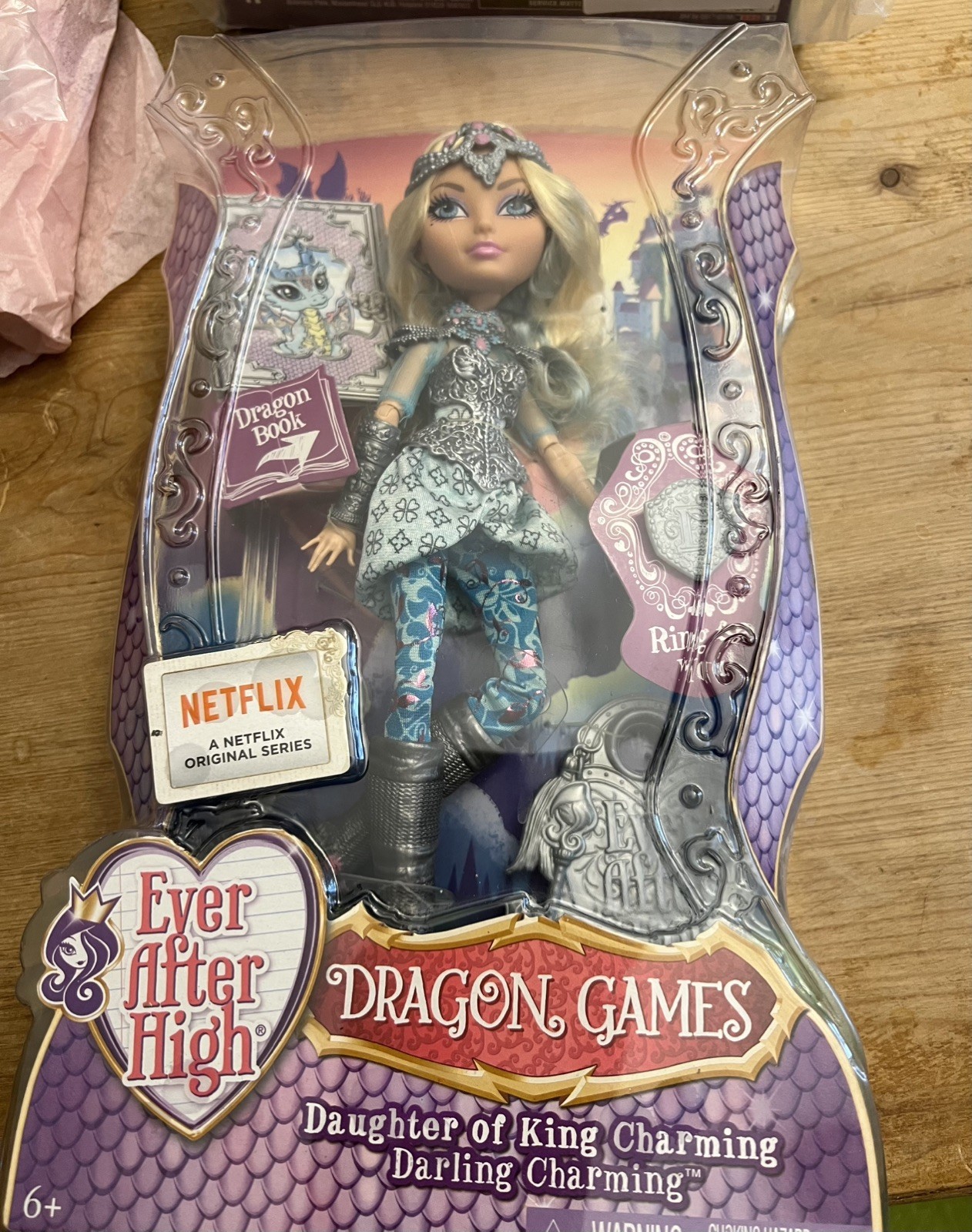 Ever After High Dragon Games Darling Charming NIB