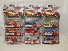 mattel disney pixar cars lot of 19 NASCAR all different mcqueen mater luigi etc