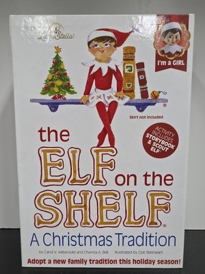 The Elf on the Shelf:A Christmas Tradition with Storybook Girl NEW/SEALED