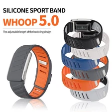 Whoop Band Silicone Replacement Wrist Band Adjustable Compatible with Whoop 5.0 
