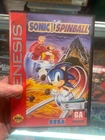 Sonic Spinball Sega Genesis Original Complete CIB